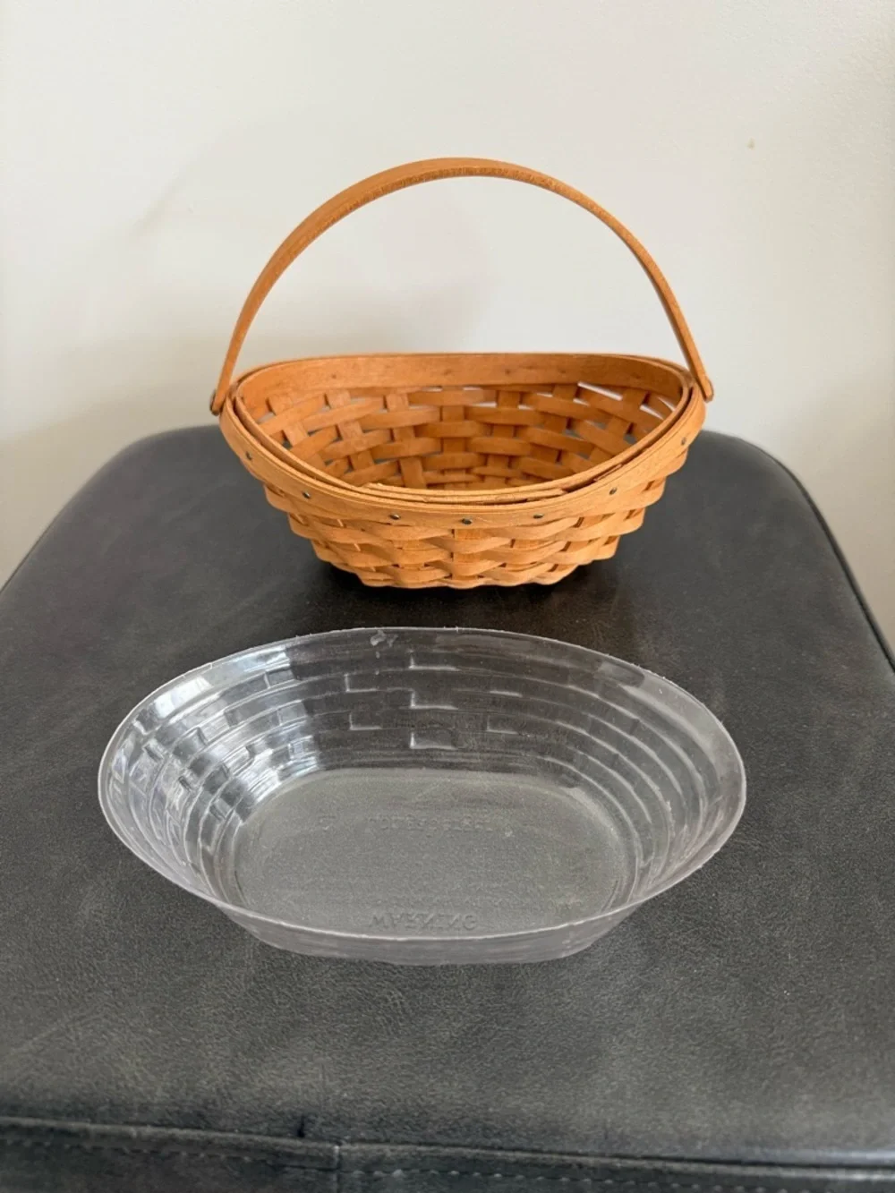 Longaberger handwoven basket